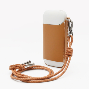 SLG Design Calf Skin Leather iQOS Case タン SD11532-イメージ2