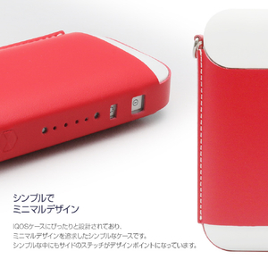 SLG Design Calf Skin Leather iQOS Case タン SD11532-イメージ8