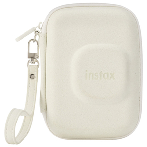 富士フイルム instax mini LiPlay カメラケース ホワイト INSMINILIPLAYCCASEW-イメージ1