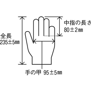 ファーストレイト PVCグローブプラス M 200枚 FC90153-FR-6012-イメージ3