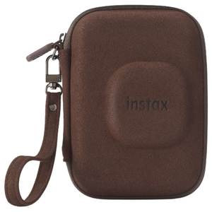 富士フイルム instax mini LiPlay カメラケース ブロンズ INSMINILIPLAYCCASEB-イメージ1