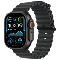 Apple Apple Watch Ultra 2(GPS + Cellularモデル)- 49mm ブラックチタニウムケースとブラックオーシャンバンド MX4P3J/A