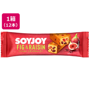 大塚製薬 SOYJOY(ソイジョイ) イチジク&レーズン 30g×12本 FC101RB-イメージ1