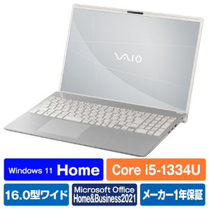 VAIO ノートパソコン VAIO F16 ウォームホワイト VJF16190611W-イメージ1