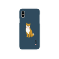 abbi FRIENDS iPhone XS/X用ケース ネイビー ABF14543I58