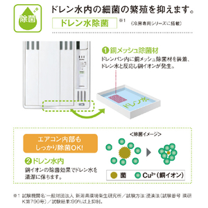 コロナ 冷房専用窓用エアコン Fシリーズ シティホワイト CW-F1824R(W)-イメージ5