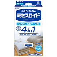 白元アース ミセスロイド引き出し用 24個入 1年防虫 ﾐｾｽﾛｲﾄﾞﾋｷﾀﾞｼﾖｳ24ｺｲﾘ1ﾈﾝ