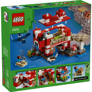 レゴジャパン LEGO マインクラフト 21270 ムーシュルームハウス 21270ﾑ-ｼﾕﾙ-ﾑﾊｳｽ-イメージ4