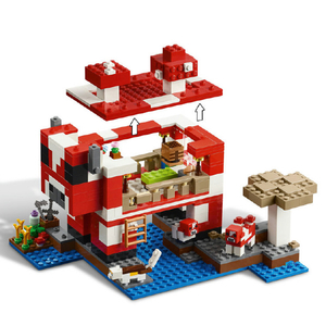 レゴジャパン LEGO マインクラフト 21270 ムーシュルームハウス 21270ﾑ-ｼﾕﾙ-ﾑﾊｳｽ-イメージ7