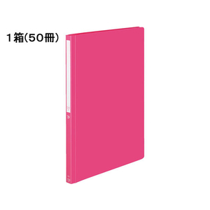 コクヨ PPフラットファイル〈POSITY〉A4タテ ピンク 50冊 1箱(50冊) F820902-P3ﾌ-P10-5NP-イメージ1