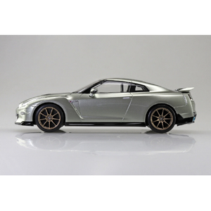 アオシマ 1/32 楽プラ スナップキット No．3-MJ ニッサン R35 NISSAN GT-R 2024(ミレニアムジェイド) Aﾗｸﾌﾟﾗ03MJR35GTRMｼﾞｴｲﾄﾞ-イメージ4