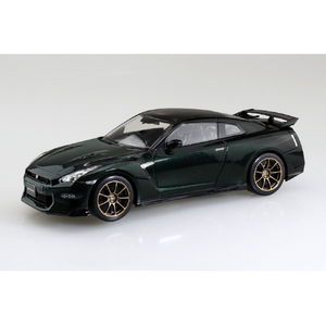 アオシマ 1/32 楽プラ スナップキット No．3-MP ニッサン R35 NISSAN GT-R 2024(ミッドナイトパープル) Aﾗｸﾌﾟﾗ03MPR35GTRMﾊﾟ-ﾌﾟﾙ-イメージ2