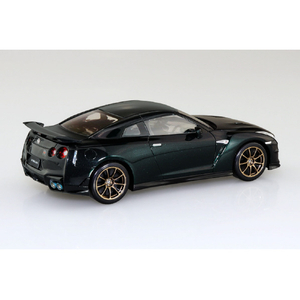 アオシマ 1/32 楽プラ スナップキット No．3-MP ニッサン R35 NISSAN GT-R 2024(ミッドナイトパープル) Aﾗｸﾌﾟﾗ03MPR35GTRMﾊﾟ-ﾌﾟﾙ-イメージ3