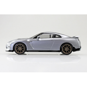 アオシマ 1/32 楽プラ スナップキット No．3-UM ニッサン R35 NISSAN GT-R 2024(アルティメイトメタルシルバー) Aﾗｸﾌﾟﾗ03UMR35GTRUMｼﾙﾊﾞ--イメージ4