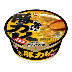 東洋水産 黒い豚カレーうどん 87g F800373-イメージ1