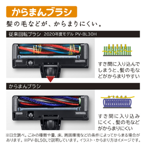 日立 サイクロン式コードレススティッククリーナー e angle select パワかるスティック ライトゴールド PV-BL45E4 N-イメージ9