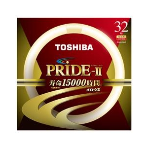 東芝 32形 丸形蛍光灯 3波長形電球色 1本入り メロウZ PRIDE-II FCL32EX-L/30PDZ-イメージ1