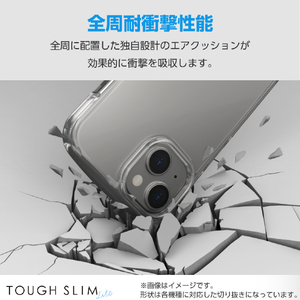 エレコム Xperia 10 VI用TOUGH SLIM LITE ソフト 衝撃吸収 ストラップホールシート付 クリア PM-X241TSLUCCR-イメージ2