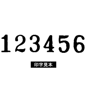 コクヨ ナンバーリングマシン 6桁7様式 F802898-IS-M72-イメージ2