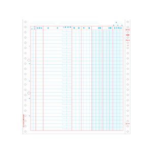 ヒサゴ ドットプリンタ用 補助簿 500セット F806918-BP1101-イメージ1