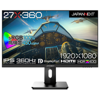 JAPANNEXT 27型ゲーミング液晶ディスプレイ ブラック JN-360IPS27FHDR-HSP