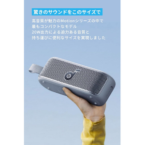 Anker ワイヤレススピーカー Soundcore Motion 100 ブルー A3133N31-イメージ3