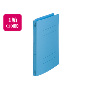 キングジム フラットファイル クイックイン〈PP〉A4タテ 青 10冊 1パック(10冊) F820911-4432ｱｵ-イメージ1