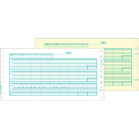 ヒサゴ ドットプリンタ用 給与明細書 500セット F806970-BP1202
