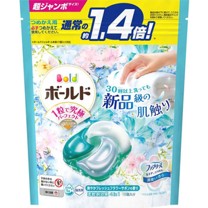 Ｐ＆Ｇ ボールドジェルボール4D フレッシュフラワーサボン 詰替 15個入 FC162NU-イメージ2