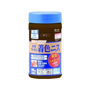 カンペハピオ 水性ウレタン着色ニス 300ML 新チーク FC896JB-5429382-イメージ1