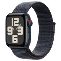 Apple Apple Watch SE(GPS + Cellularモデル)- 40mm ミッドナイトアルミニウムケースとインクスポーツループ MXGA3J/A