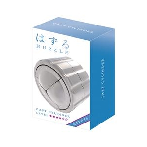 HANAYAMA はずる キャスト シリンダー【難易度：4】 ハナヤマ ﾊｽﾞﾙｷﾔｽﾄｼﾘﾝﾀﾞ--イメージ1