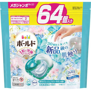 Ｐ＆Ｇ ボールドジェルボール4D フレッシュフラワーサボン 詰替 64個入 FC164NU-イメージ2