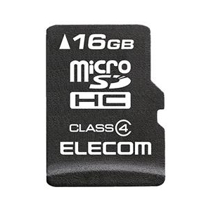 エレコム データ復旧microSDHCメモリーカード(Class 4・16GB) 防水仕様 MF-MSD016GC4R-イメージ1