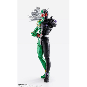 バンダイスピリッツ S．H．Figuarts(真骨彫製法) 仮面ライダーW サイクロンジョーカー 風都探偵アニメ化記念 SHFｼﾝｺﾂﾁﾖｳﾗｲﾀﾞ-WSJﾌｳﾄN-イメージ5