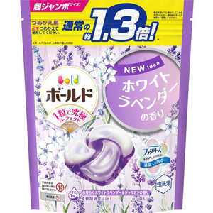 Ｐ＆Ｇ ボールドジェルボール4D ホワイトラベンダー&ジャスミン 詰替 14個 FC519SP-イメージ2