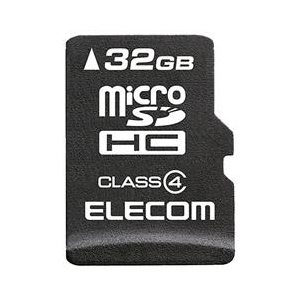 エレコム データ復旧microSDHCメモリーカード(Class4・32GB) 防水仕様 MF-MSD032GC4R-イメージ1