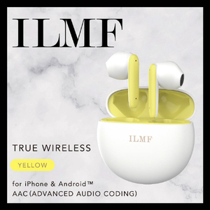 エレコム 完全ワイヤレスBluetoothヘッドフォン ILMF イエロー LBT-TWS17EYL-IL-イメージ2