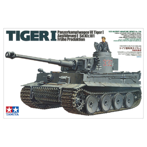 タミヤ 1/35 ミリタリーミニチュアシリーズ No．216 ドイツ重戦車 タイガーI 初期生産型 ﾀﾐﾔMM ﾀｲｶﾞｰ1 ｼﾖｷｶﾞﾀ ｶｲ-イメージ2