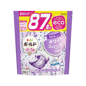 Ｐ＆Ｇ ボールドジェルボール4D ホワイトラベンダー&ジャスミン 詰替 87個 FC522SP-イメージ1