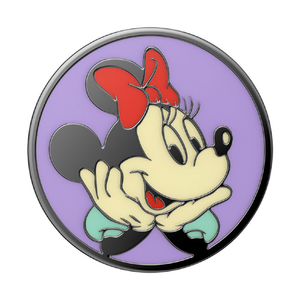 PopSockets スマホグリップ Enamel 80s Minnie 112542-イメージ1