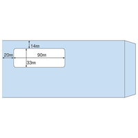 ヒサゴ 窓つき封筒(給与明細書用/GB1150・BP1203専用) 1,000枚入り MF34T