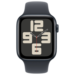 Apple Apple Watch SE(GPS + Cellularモデル)- 44mm ミッドナイトアルミニウムケースとミッドナイトスポーツバンド - S/M MXGL3J/A-イメージ2