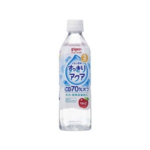 ピジョン ペットボトル飲料 すっきりアクア りんご 500mL FCN2765-イメージ1