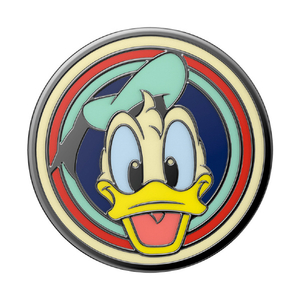 PopSockets ポップグリップ Enamel Vintage Donald 112540-イメージ1