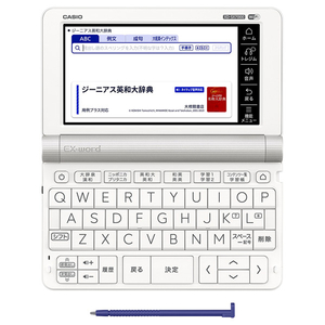 カシオ 電子辞書 外国語ベースモデル(60コンテンツ収録) EX-word ホワイト XD-SX7000-イメージ2