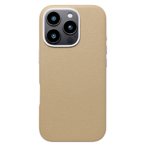 ユニケース iPhone 16 Pro用Mag Plain Case ベージュ UNI-CSIP24MP-2MPBE-イメージ1