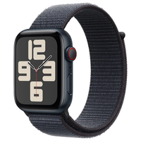 Apple Apple Watch SE(GPS + Cellularモデル)- 44mm ミッドナイトアルミニウムケースとインクスポーツループ MXGN3J/A