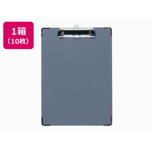 ライオン事務器 ボール用箋挟 A4タテ 短辺とじ 10枚 CS-120 1箱(10枚) F810235-87232-イメージ1