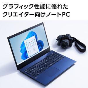 NEC ノートパソコン e angle select LAVIE N15 ネイビーブルー PC-N1585EAL-E3-イメージ4